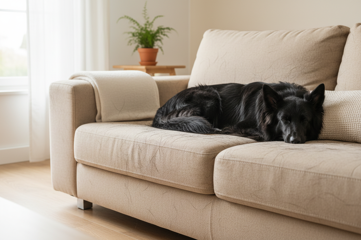 Lifestyle con ovejero belga - más pelo largo