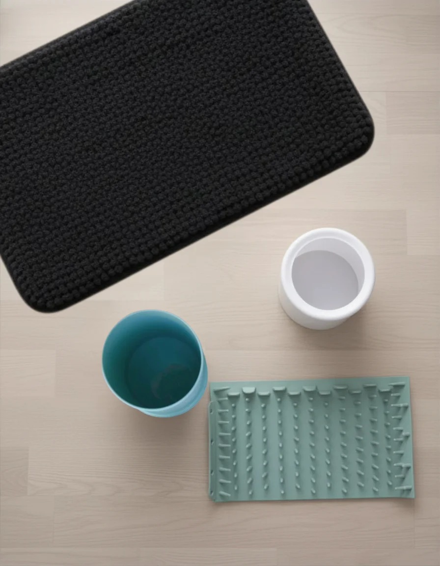 The Entry & Exit Set — editorial flat lay