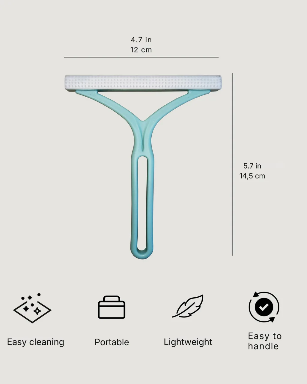 The Everyday Brush — dimensions and size reference